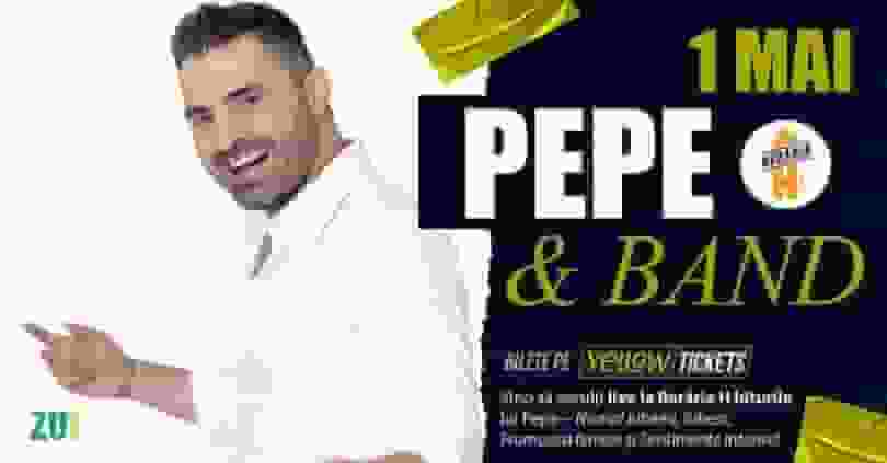 Pepe & Band în concert la Berăria H pe 1 Mai