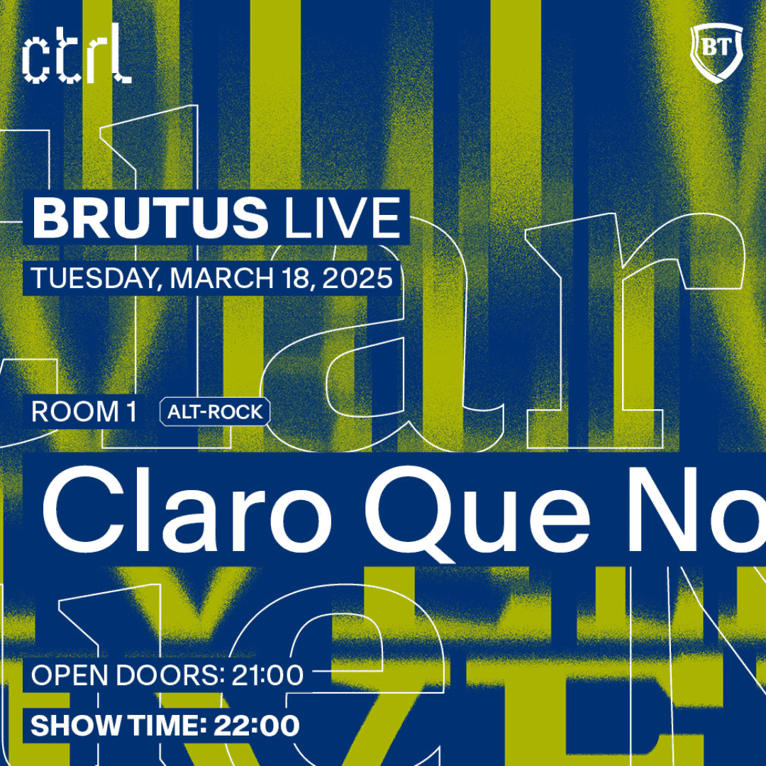 ctrl BRUTUS LIVE: Claro Que No [RO]