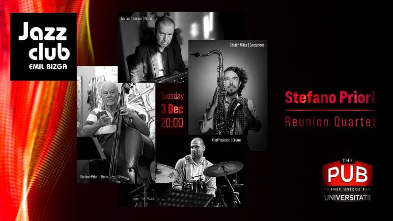 Stefano Priori - Reunion Quartet - by Emil Bizga Jazz Club