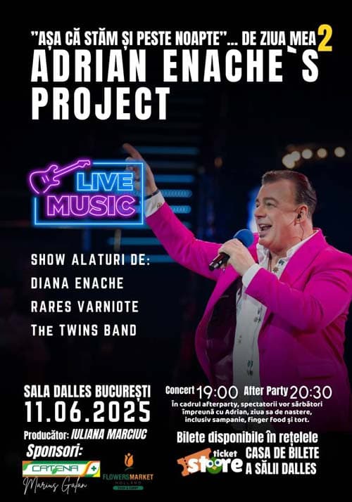 Așa că stăm și peste noapte …de ziua mea! 2 – Adrian Enache’s Project