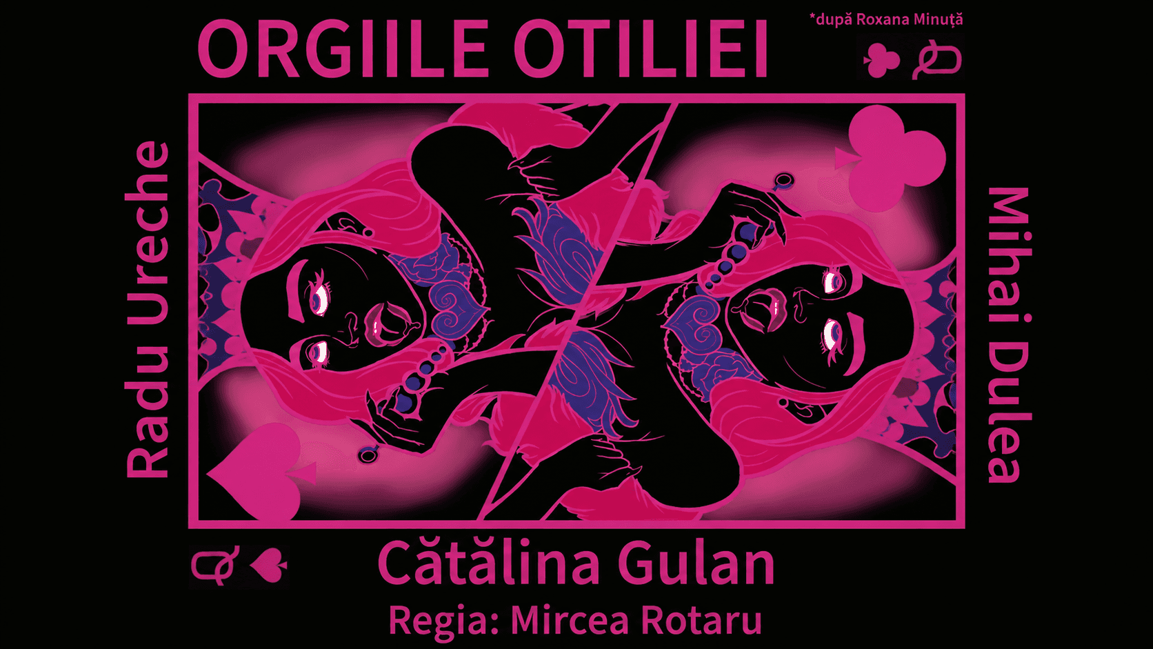 Afiș pentru Orgiile Otiliei