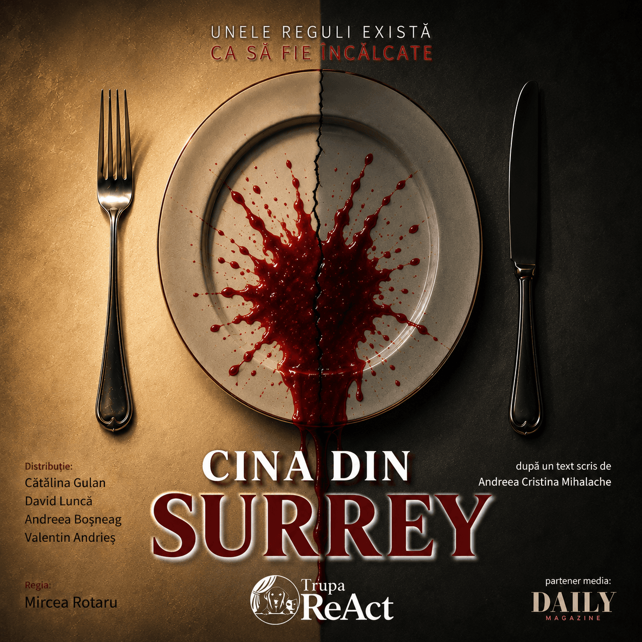Afiș pentru Cina din Surrey - Premieră