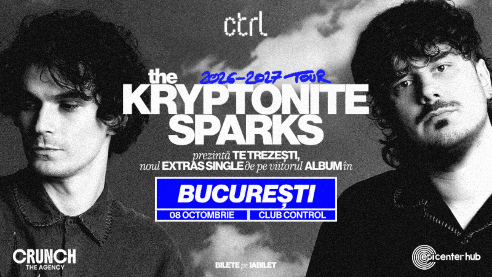 Afiș pentru Lansare THE KRYPTONITE SPARKS