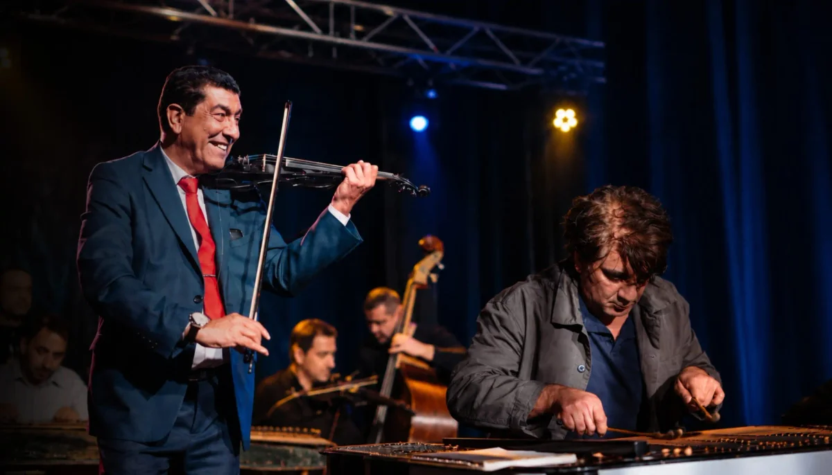 Afiș pentru Marius Mihalache și Taraf de Caliu