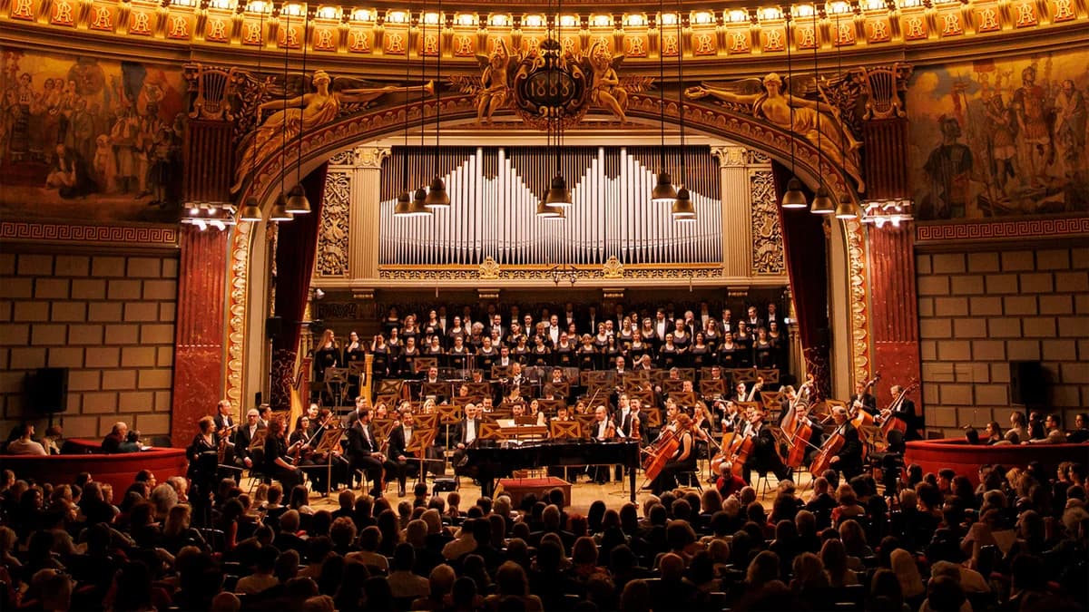 Afiș pentru Concert vocal-simfonic