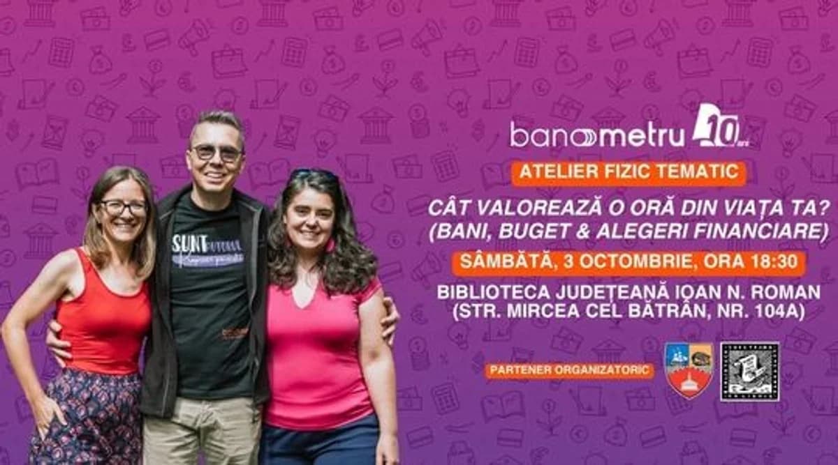 Afiș pentru Cât valorează o oră din viața ta?