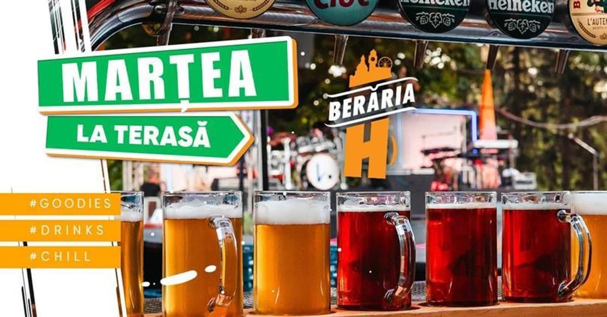 Afiș pentru Marțea la Terasă #ÎnParc