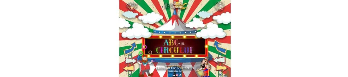 Afiș pentru ABC-ul Circului
