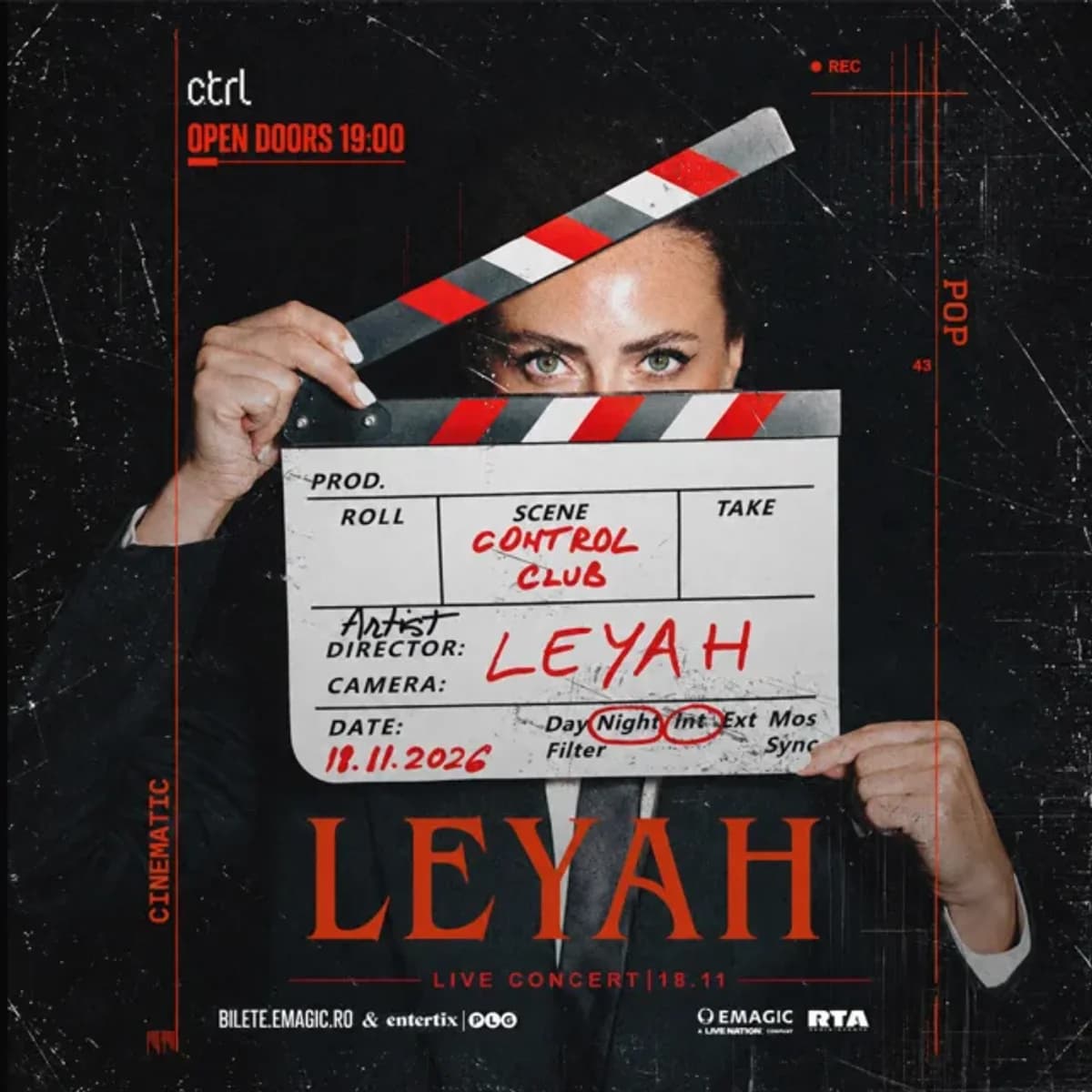 Afiș pentru LIVE: Leyah