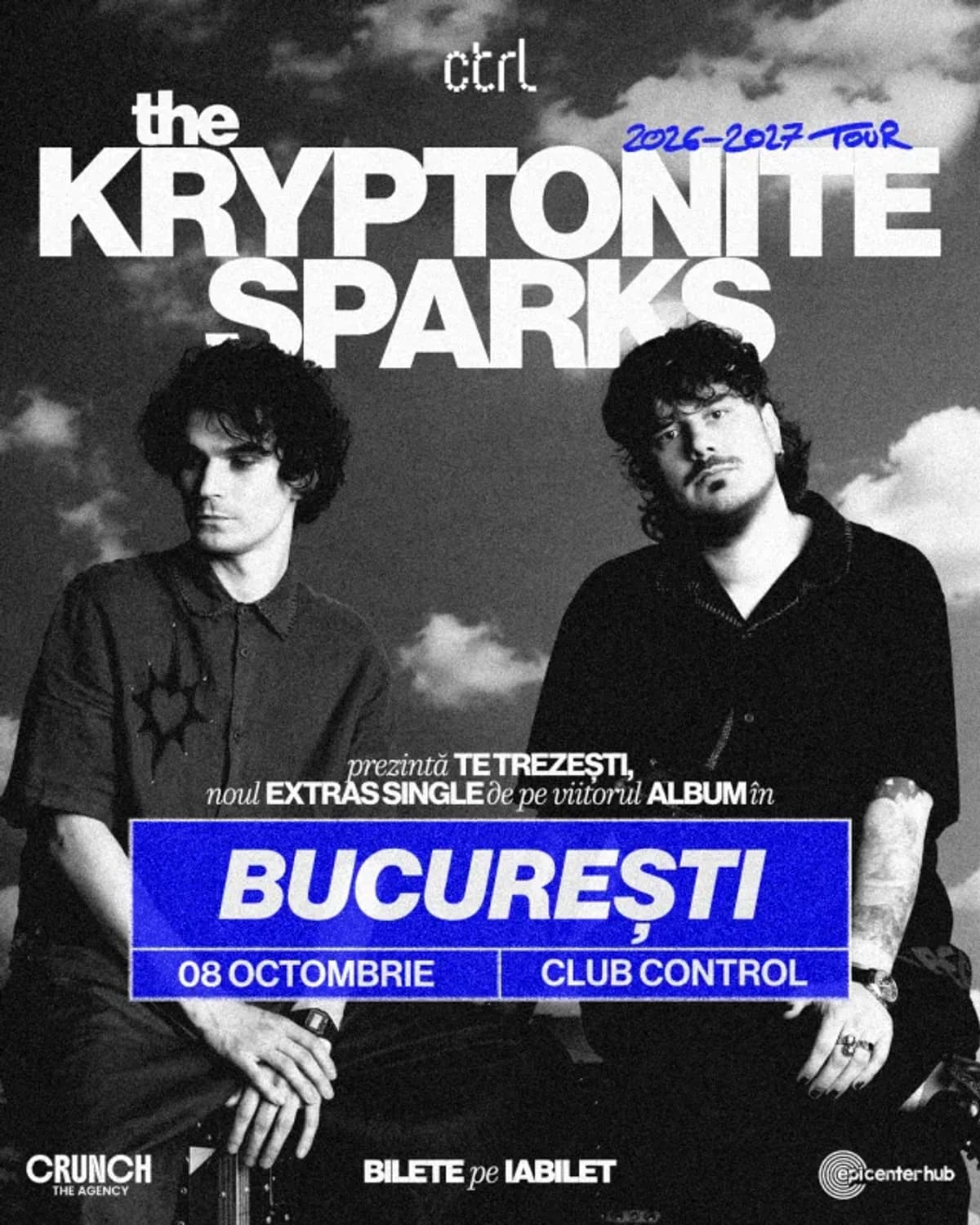 Afiș pentru LIVE: The Kryptonite Sparks - Album Launch