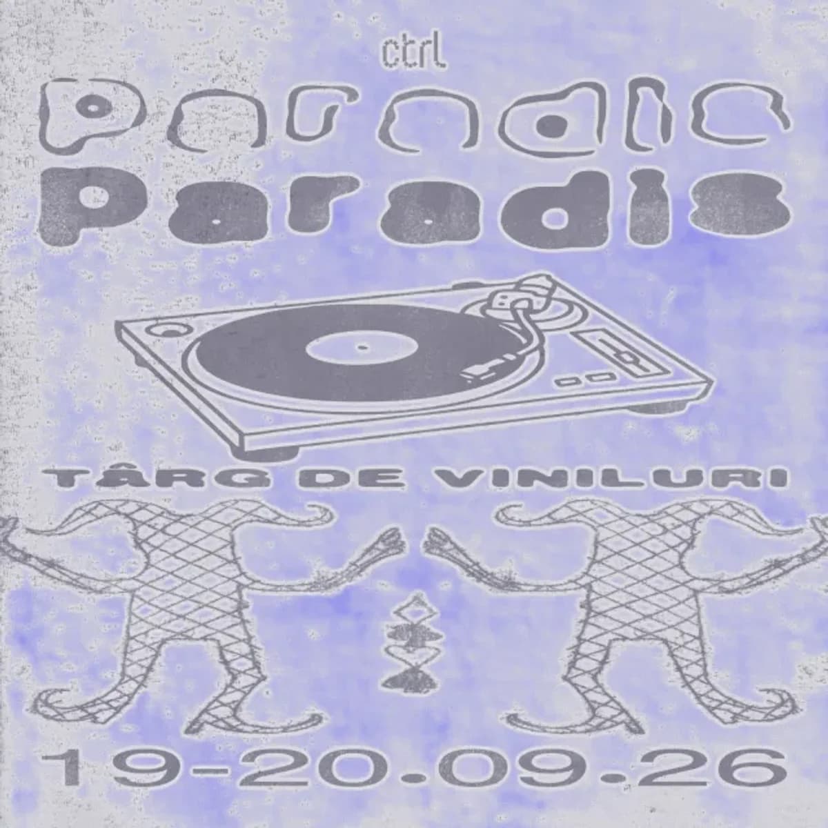 Afiș pentru Paradis Paradis Records Fair