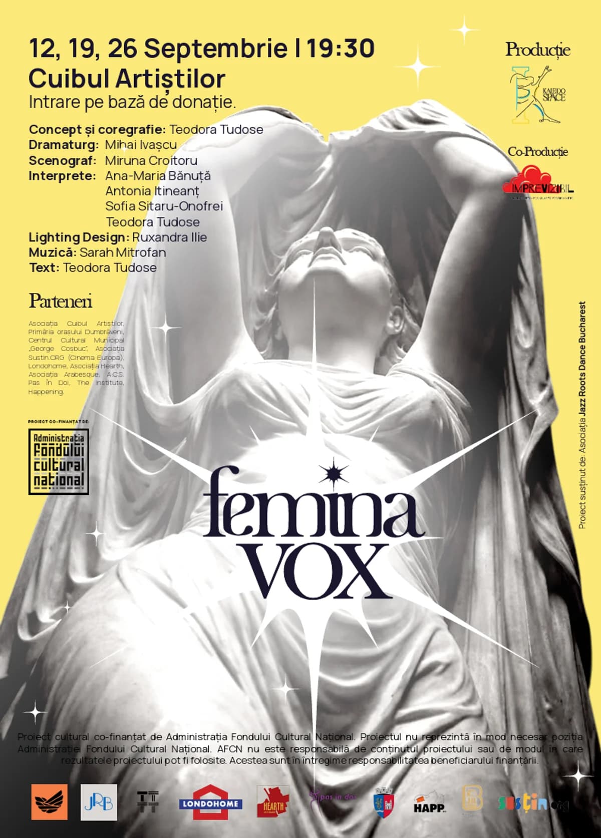 Afiș pentru FEMINA VOX - 26 septembrie 2026