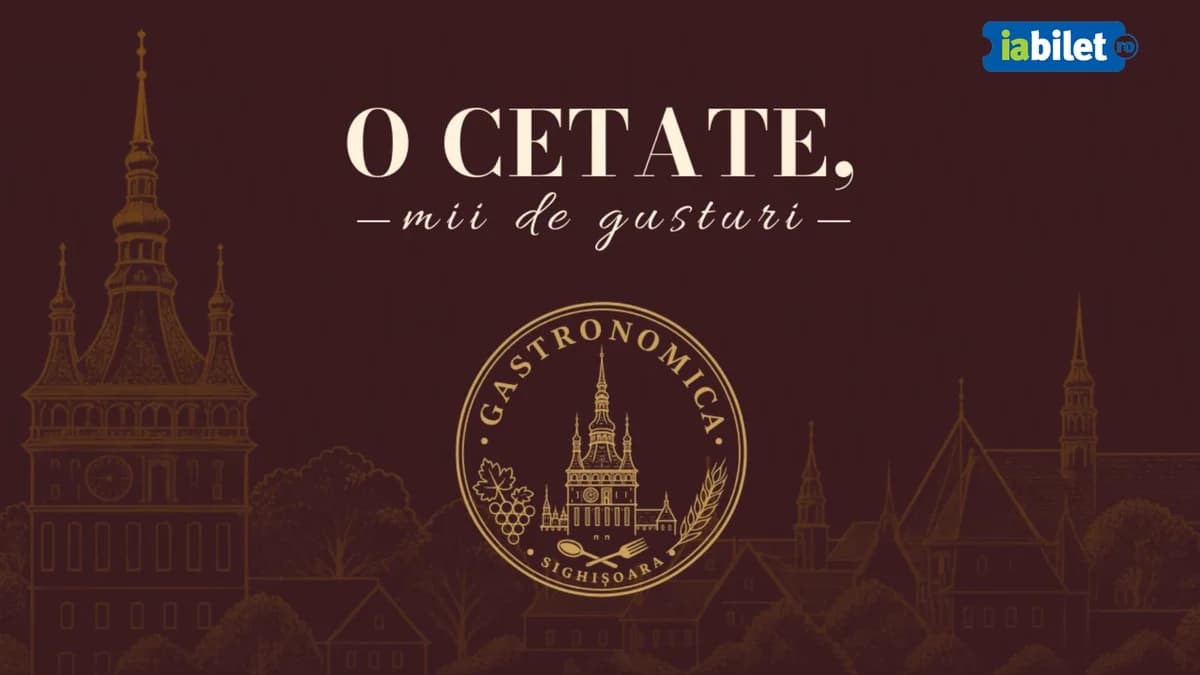 Afiș pentru 1/3 Gastronomica Festival Sighișoara