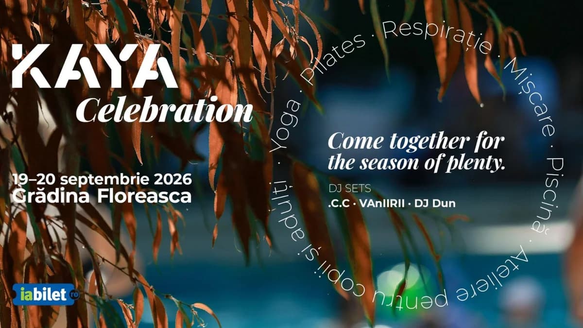 Afiș pentru KAYA Celebration - ziua 2