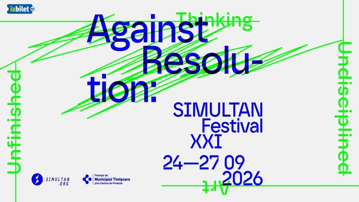 Afiș pentru 4/4 Simultan Festival 2026