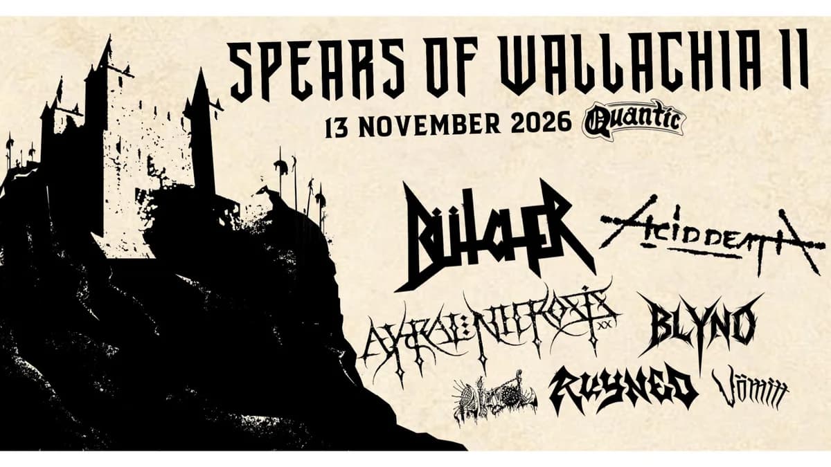 Afiș pentru 1/2 Spears of Wallachia Festival II