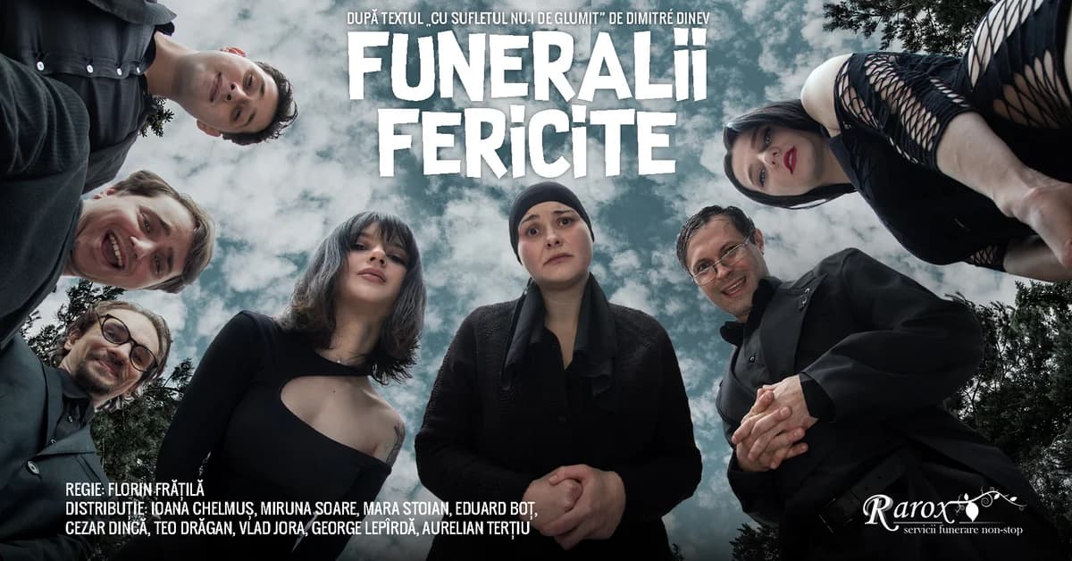Afiș pentru Funeralii fericite
