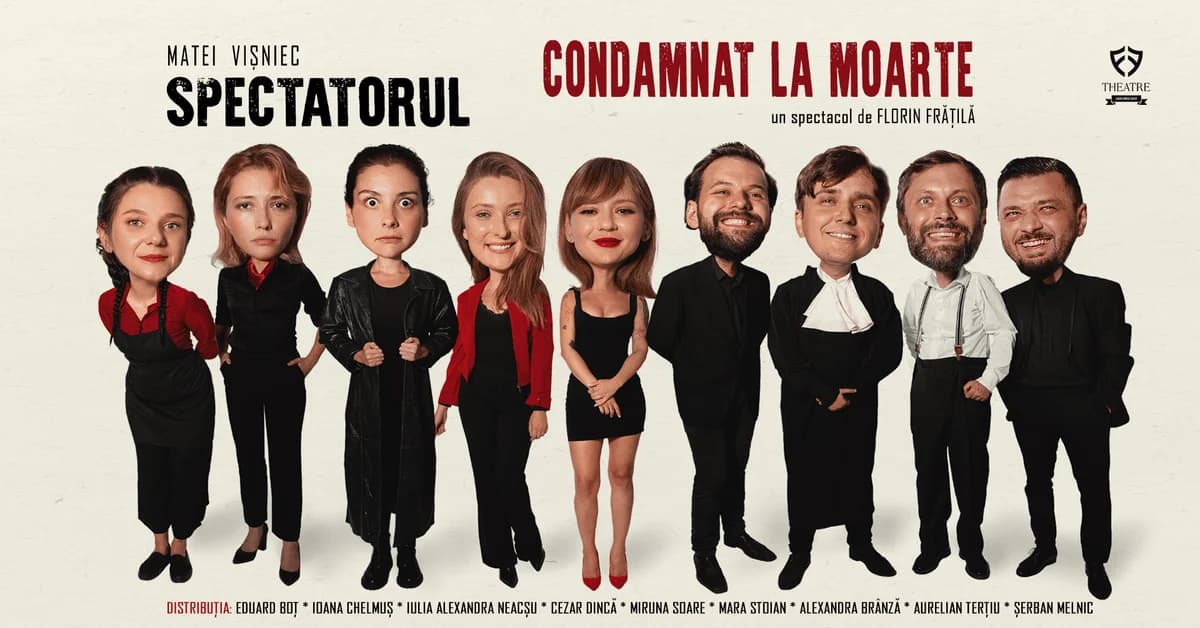 Afiș pentru Spectatorul condamnat la moarte