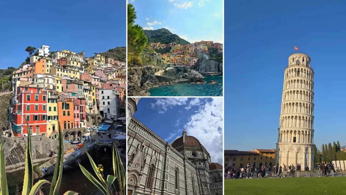 Afiș pentru City break la Pisa, Florența și Cinque Terre #1