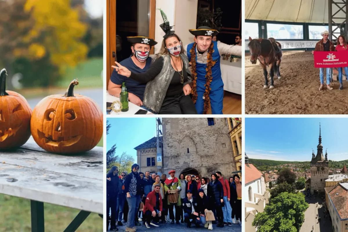 Afiș pentru Petrecere de Halloween la Sighișoara #4