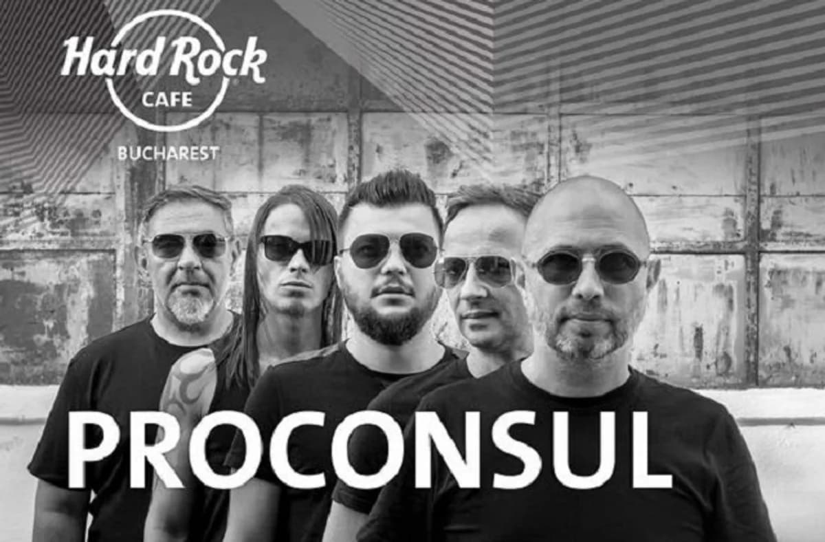 Afiș pentru Concert Proconsul