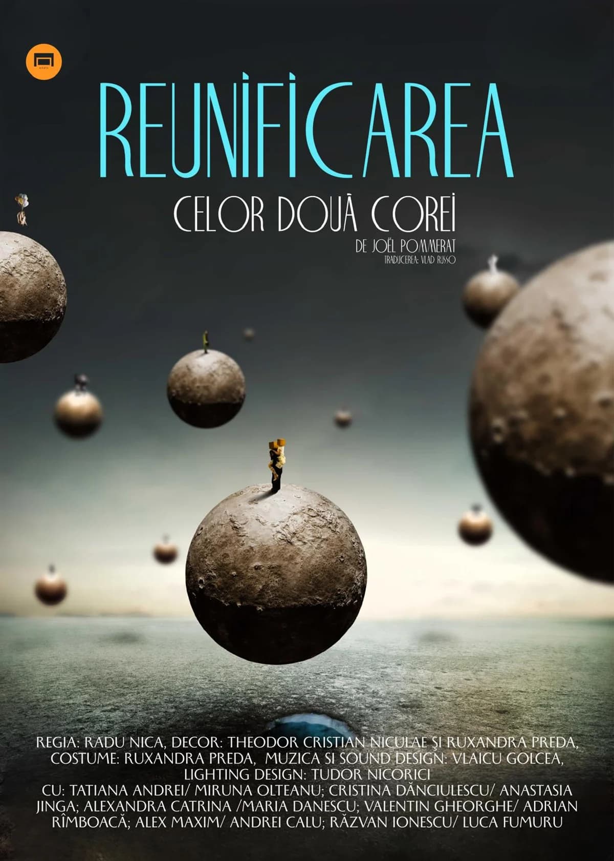 Afiș pentru Reunificarea celor două Corei