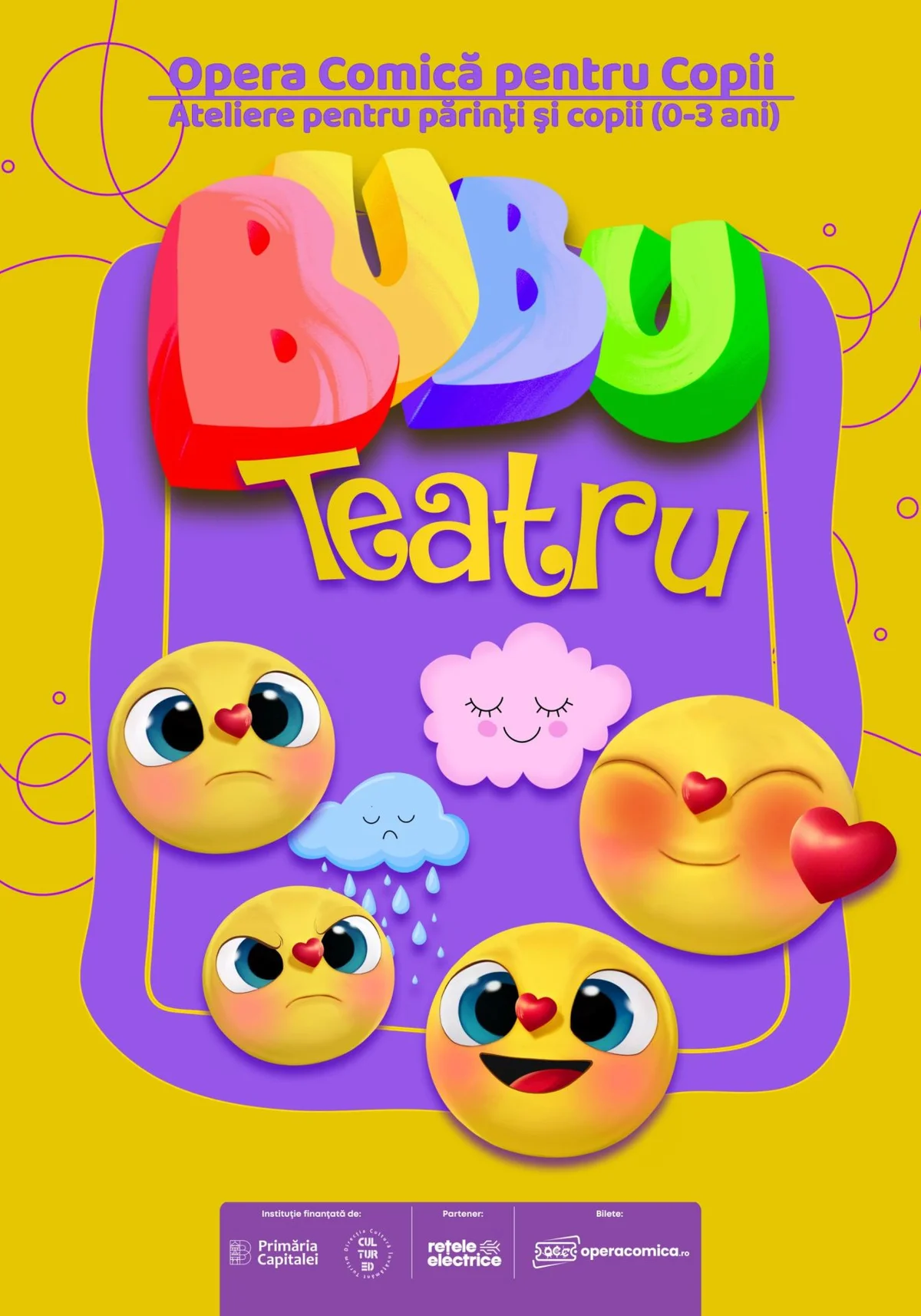 Afiș pentru Atelier Bubu – Muzică
