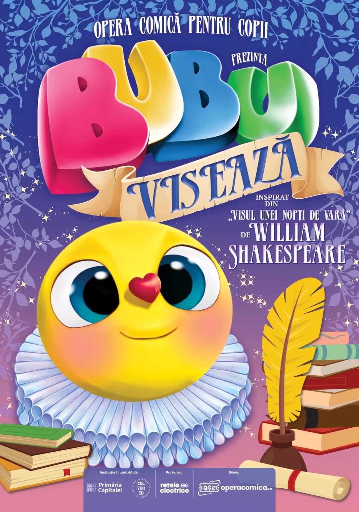 Afiș pentru Bubu Visează – Spectacol senzorial și muzical, ora 18:00