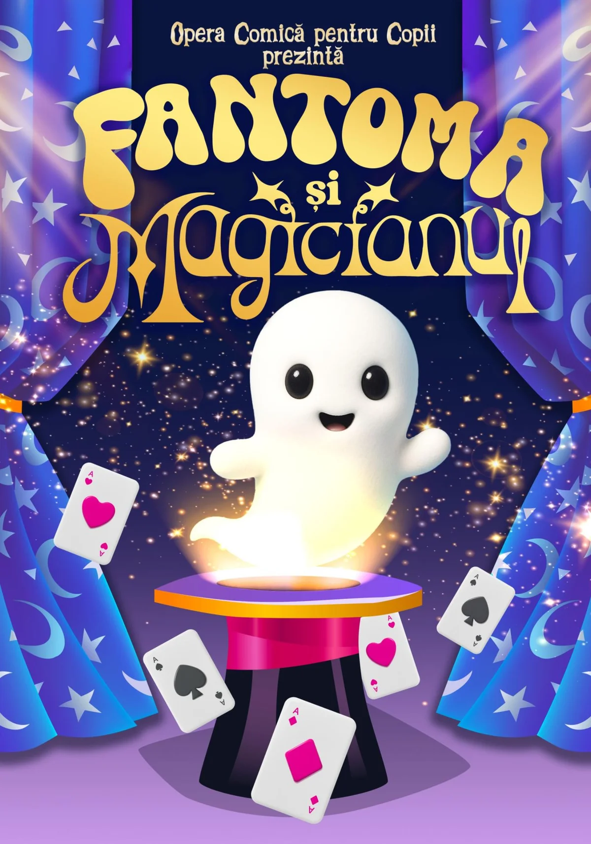 Afiș pentru Fantoma și Magicianul
