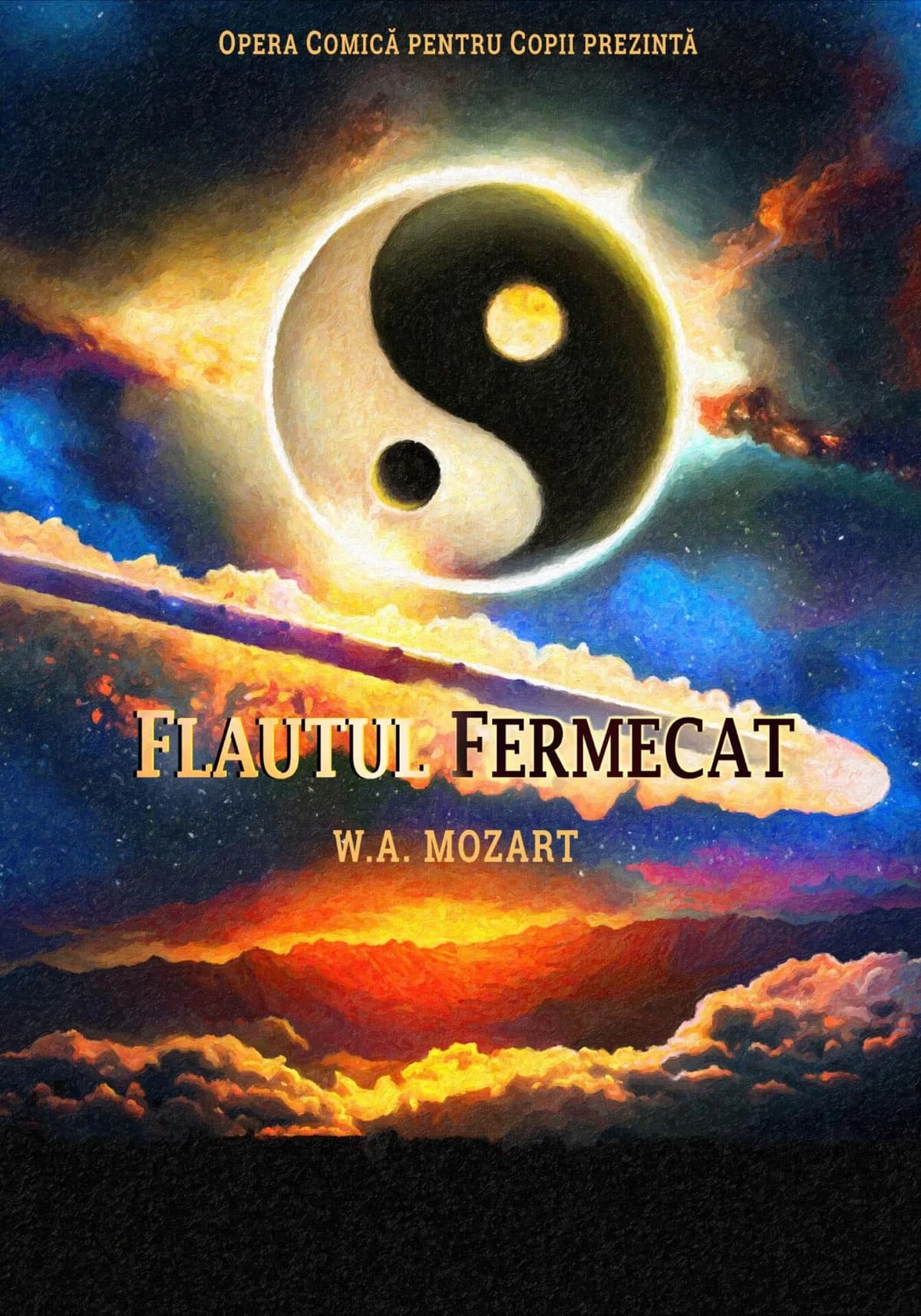 Afiș pentru Flautul Fermecat