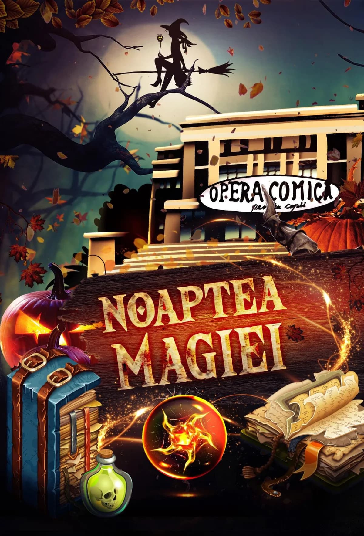 Afiș pentru Noaptea Magiei
