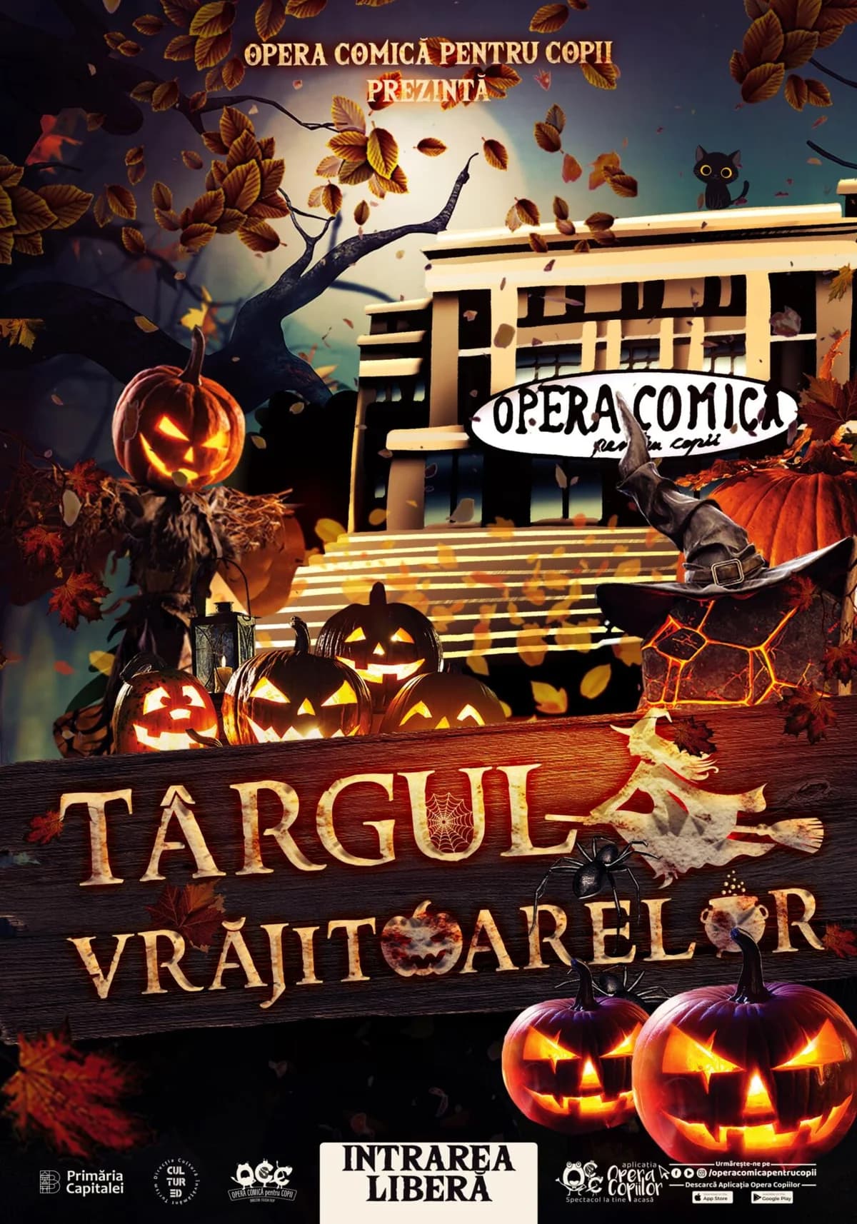 Afiș pentru Târgul Vrăjitoarelor