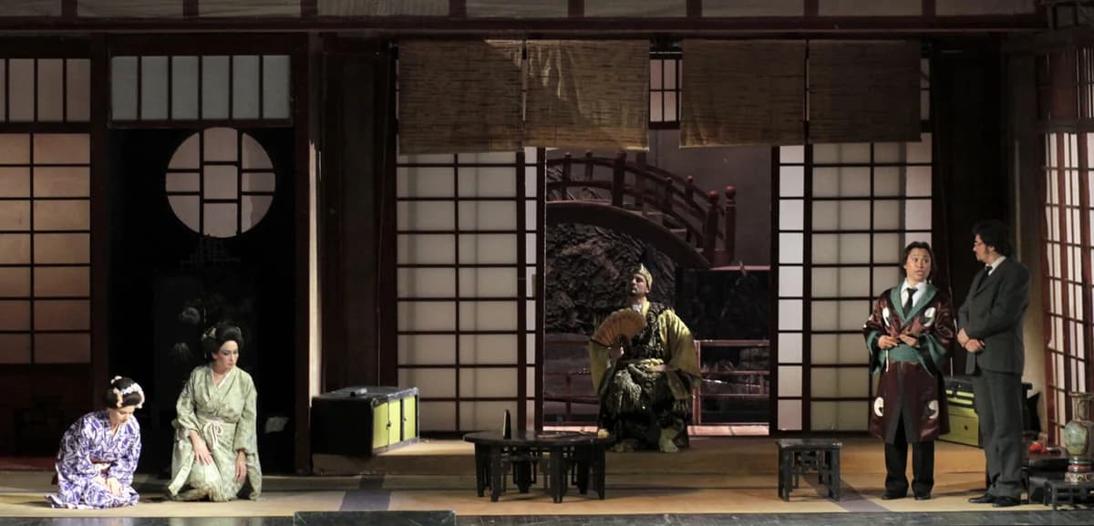 Afiș pentru Madama Butterfly