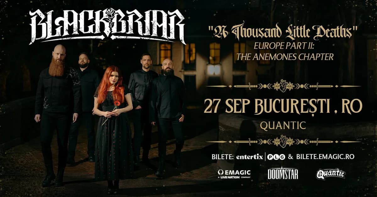 Afiș pentru Blackbriar la București