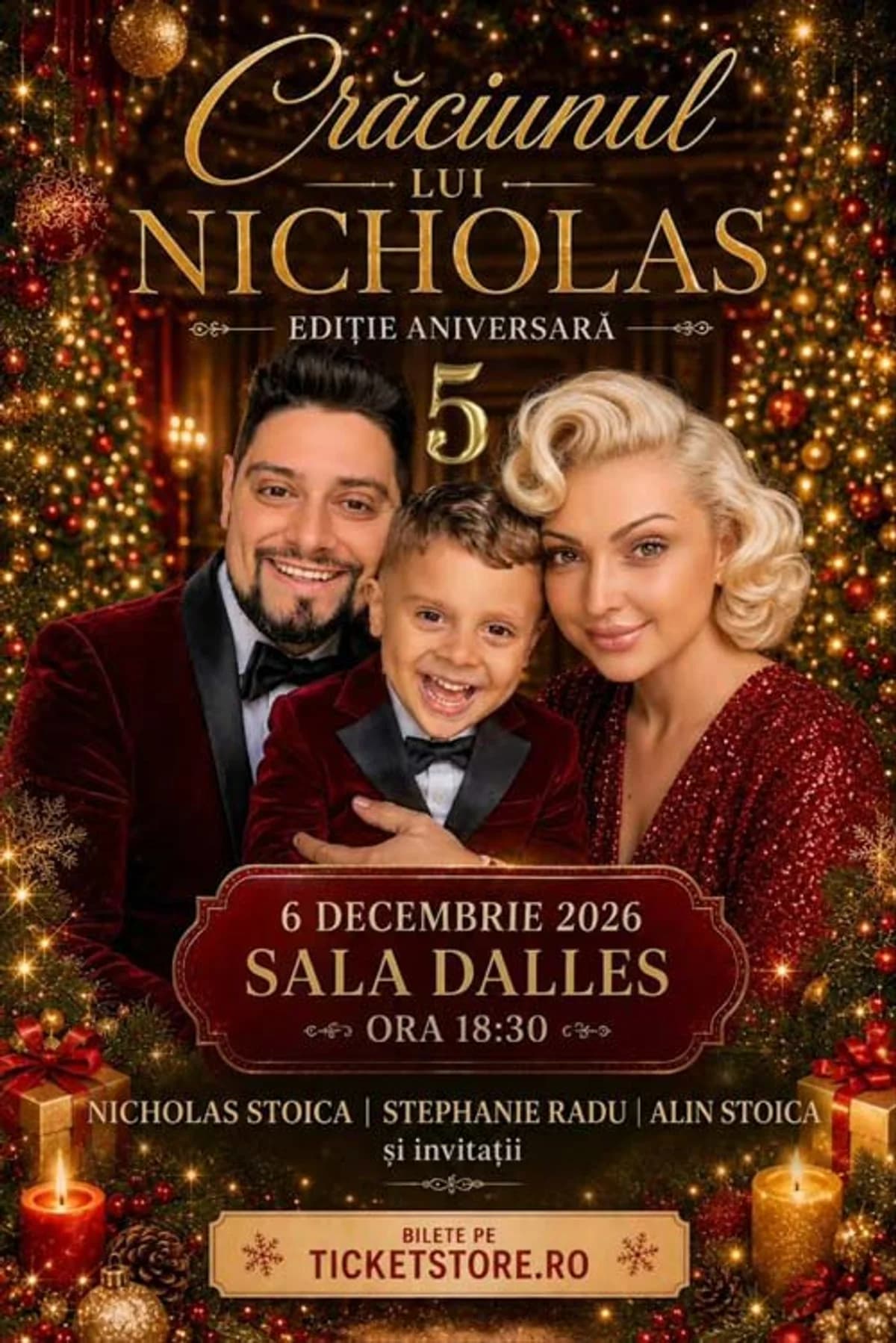 Afiș pentru Crăciunul lui Nicholas – Ediție aniversară 5 ani