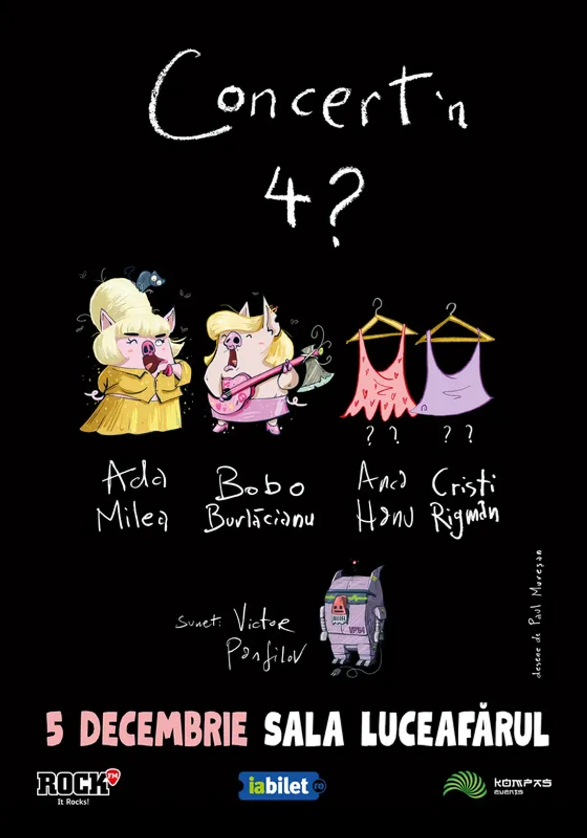 Afiș pentru Ada Milea – Concert’n 4