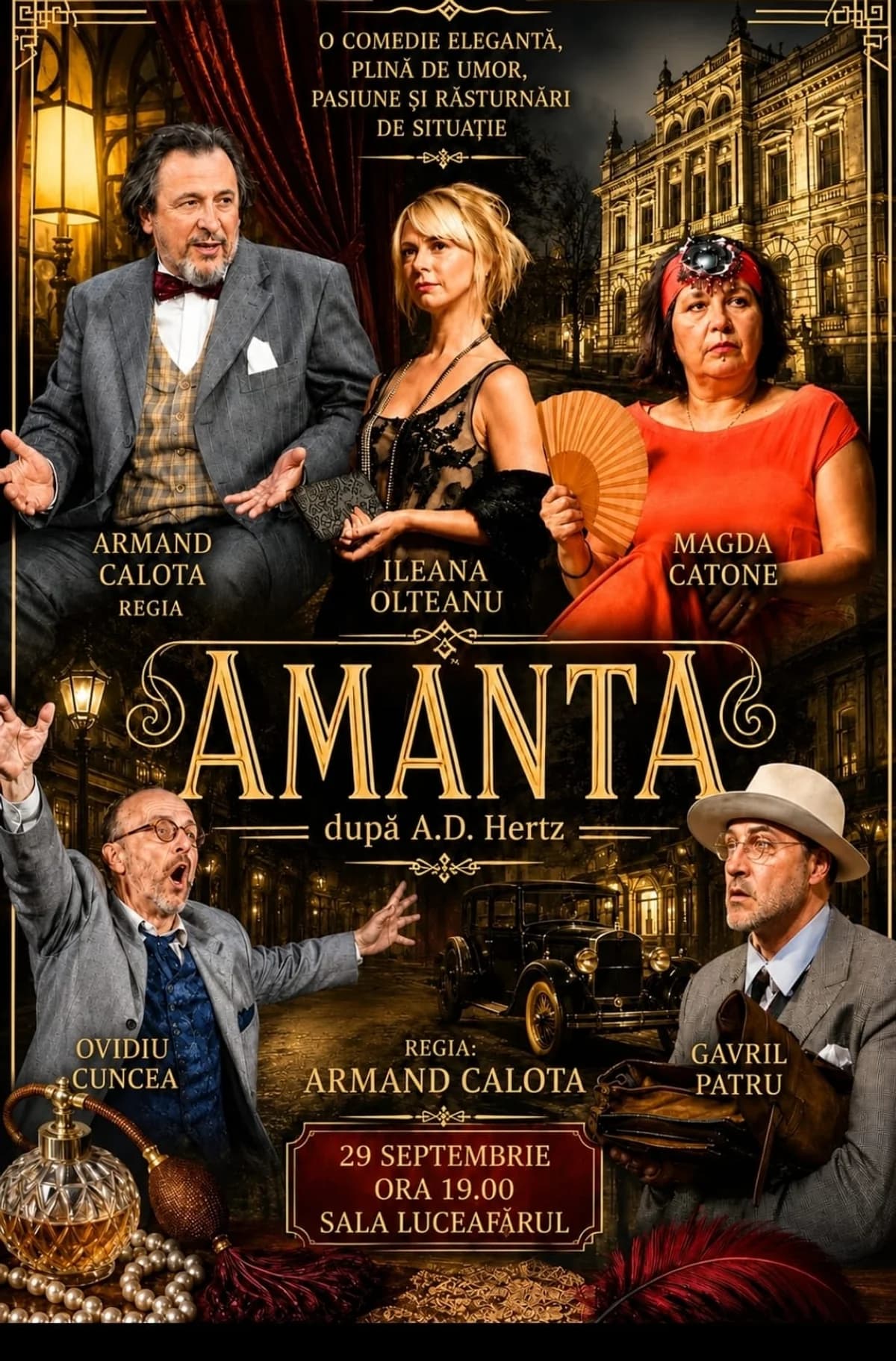 Afiș pentru Amanta