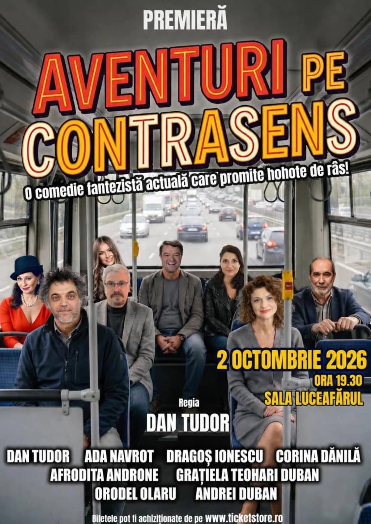 Afiș pentru Aventuri pe Contrasens