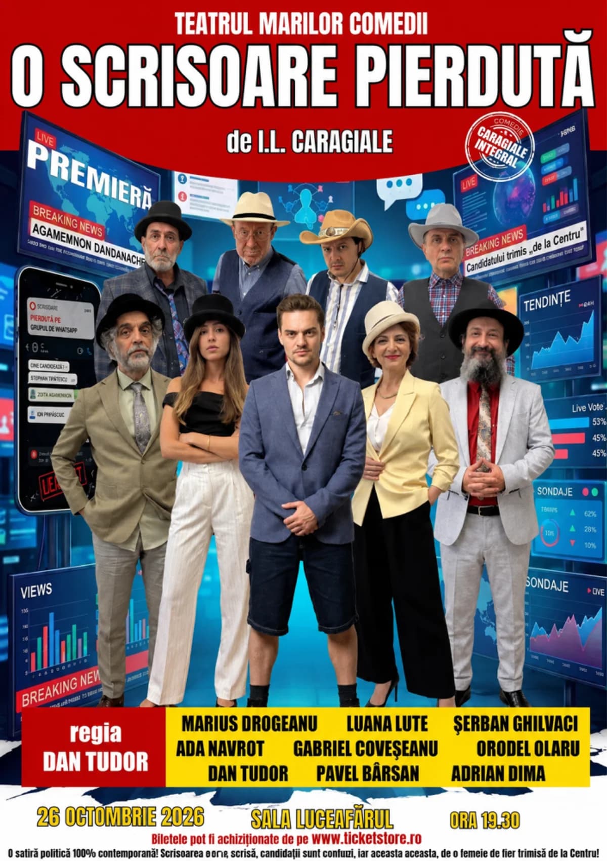 Afiș pentru O scrisoare pierdută