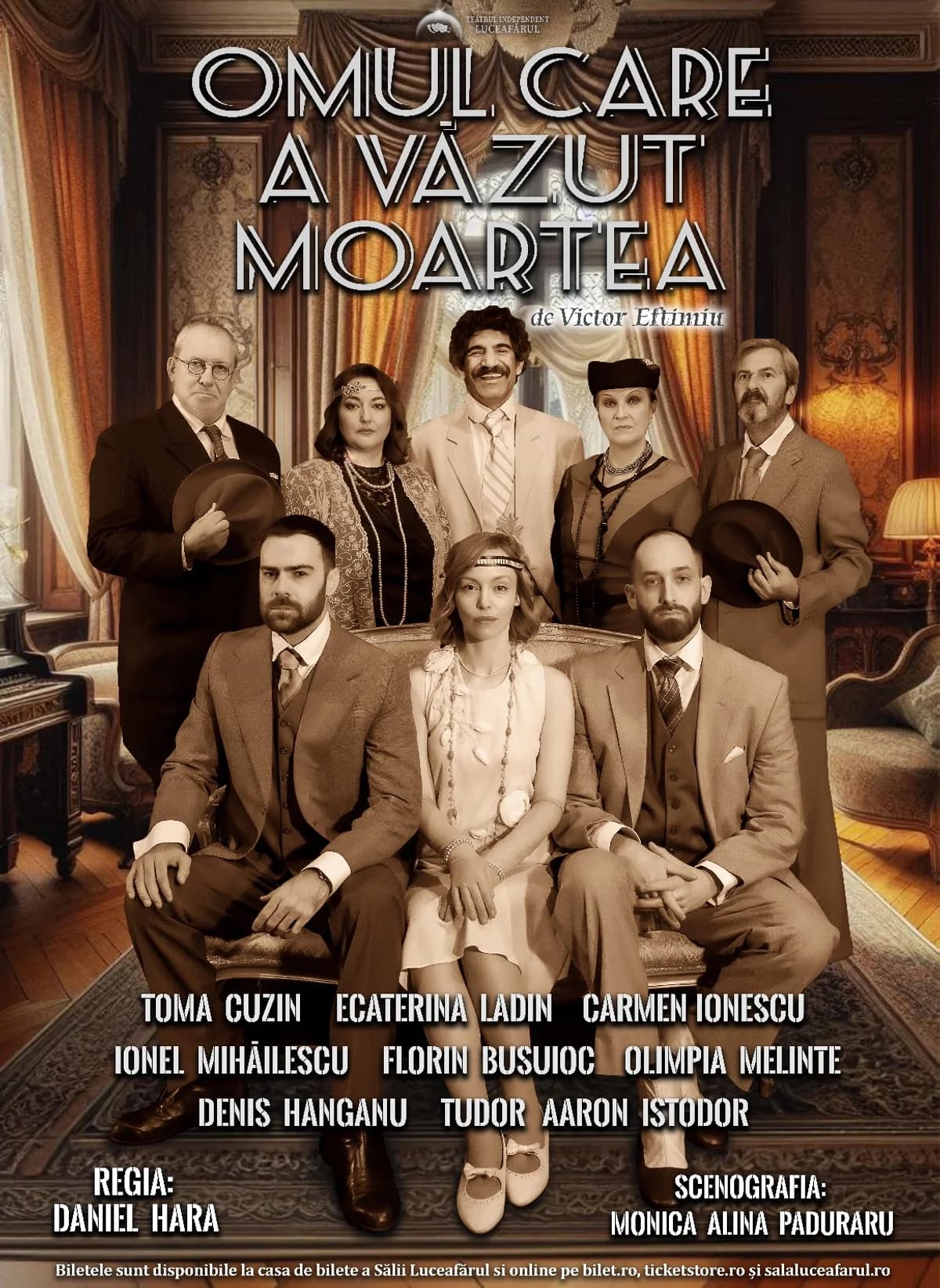 Afiș pentru Omul care a văzut moartea