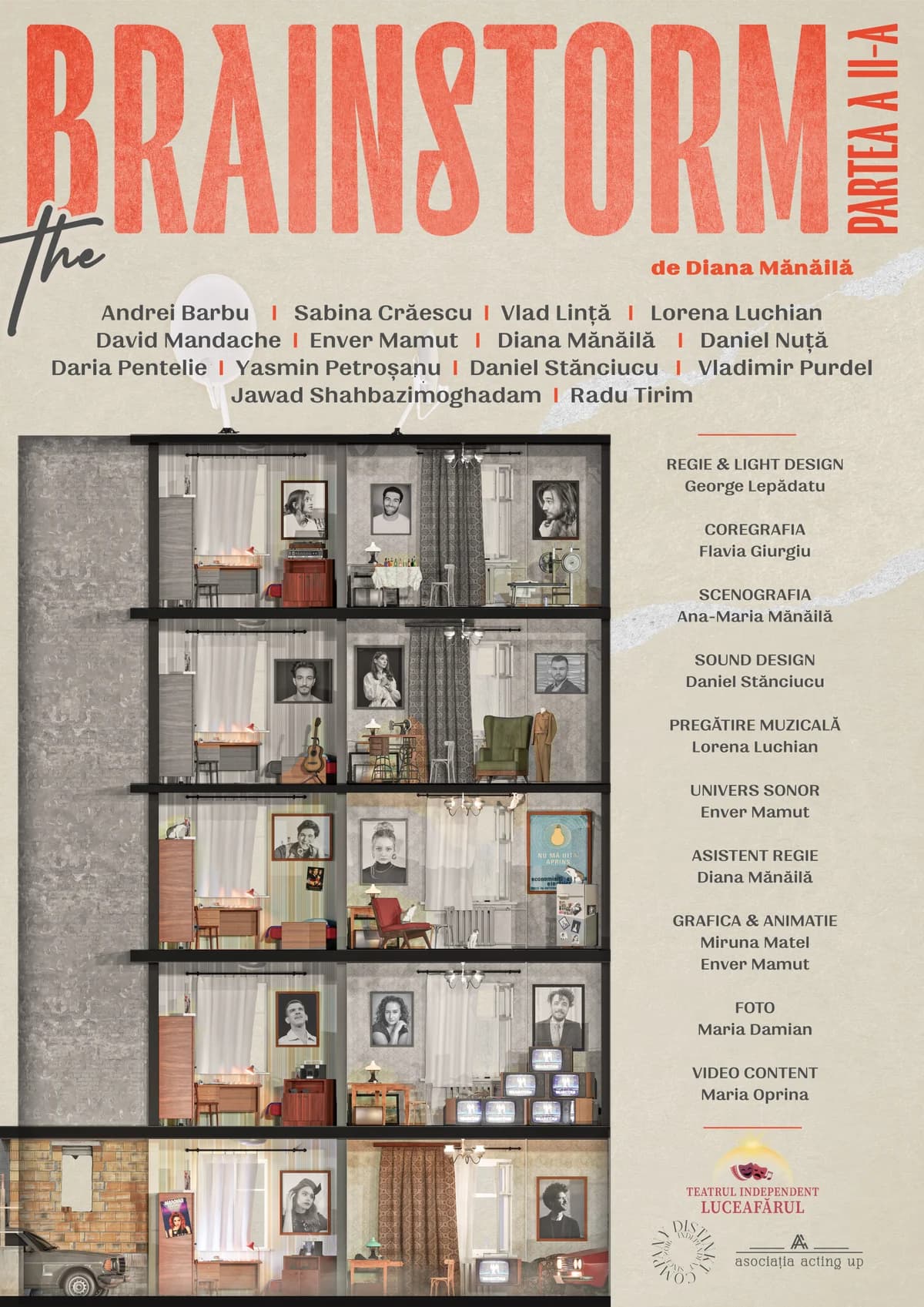 Afiș pentru The Brainstorm – partea a II-a