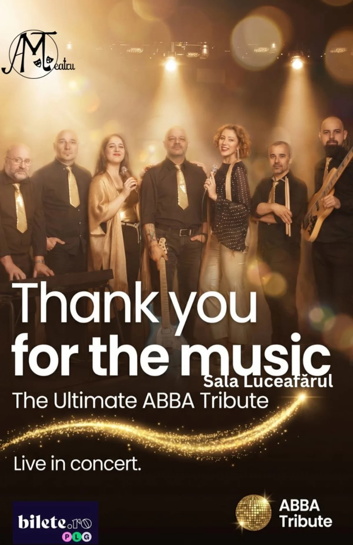 Afiș pentru The Ultimate ABBA Tribute