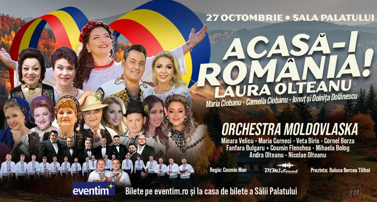 Afiș pentru Acasă-i România