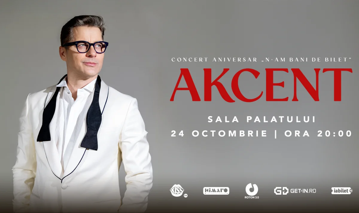 Afiș pentru AKCENT- „N-am bani de bilet”