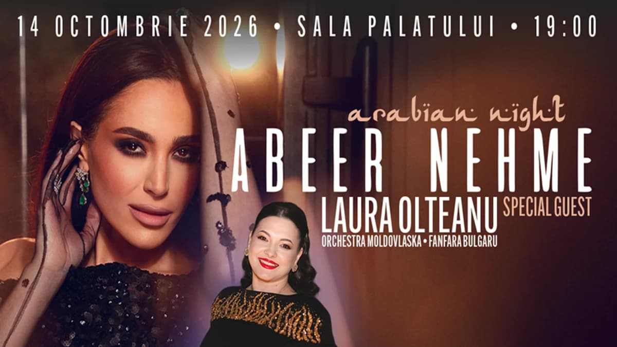 Afiș pentru „Arabian Night” cu Abeer Nehme