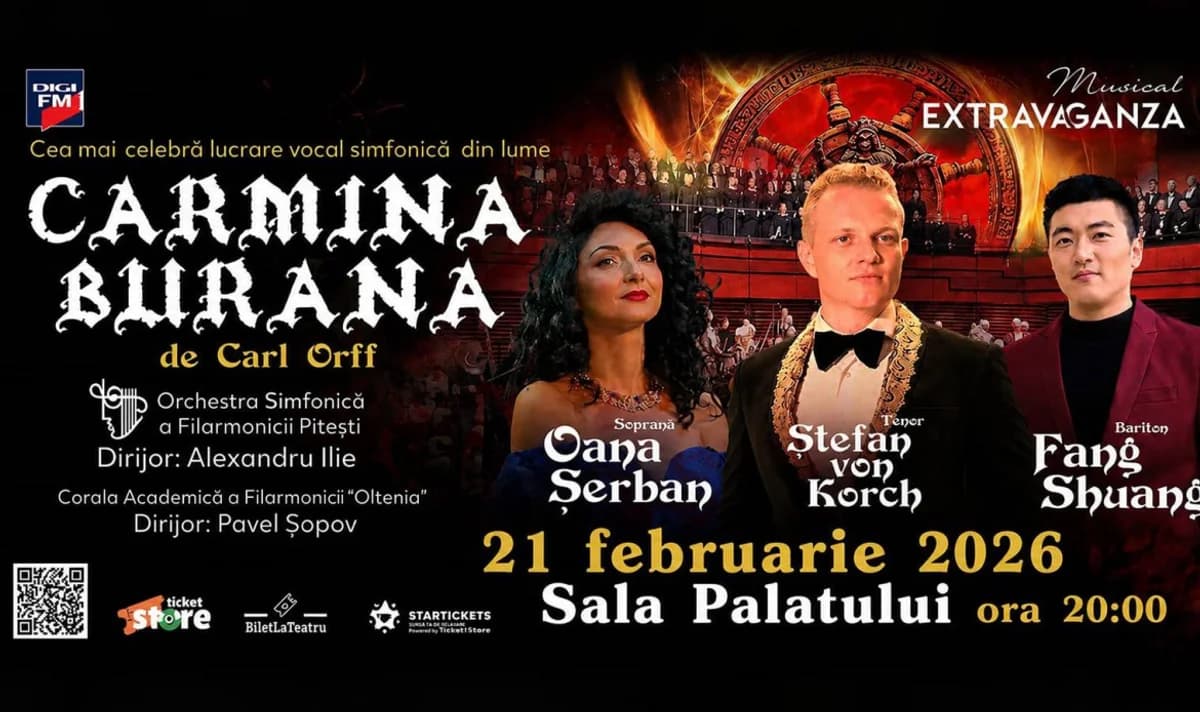 Afiș pentru Carmina Burana