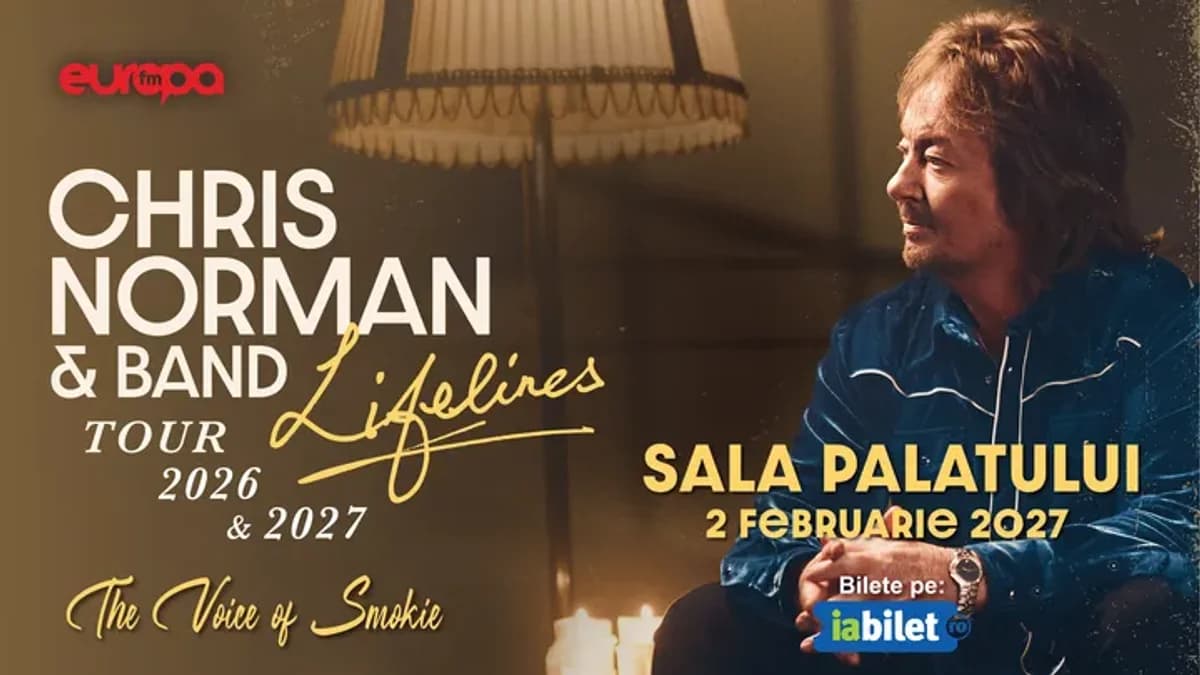 Afiș pentru Chris Norman & Band – „Lifelines Tour”