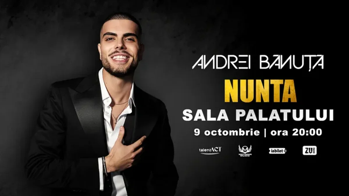 Afiș pentru Concert Andrei Banuta