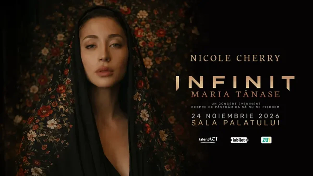 Afiș pentru Concert Nicole Cherry “Infinit”