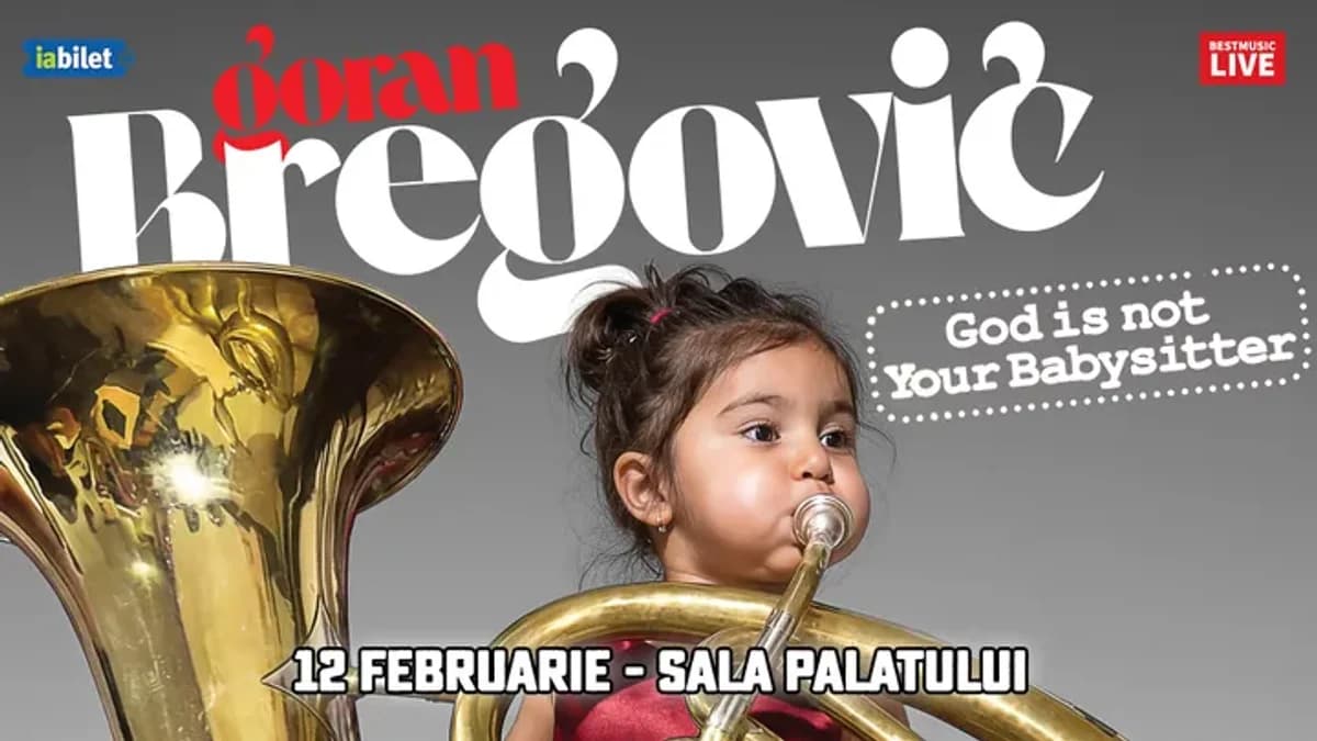 Afiș pentru Goran Bregovic – God is not Your Babysitter